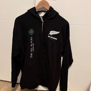 The All Blacks Irish Pub Torremolinos Black Hoodie Large